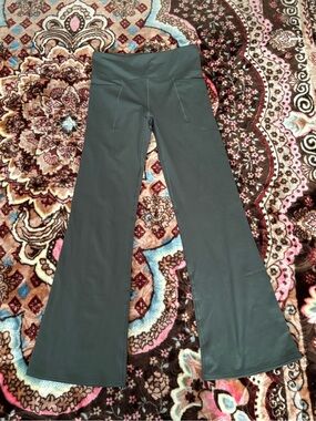 GAP Women's Boot Cut Pants in Teal Green